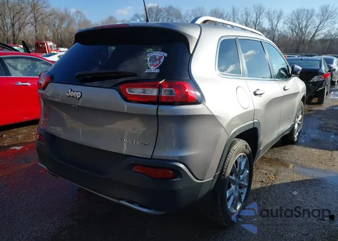 2017 Jeep Cherokee Limited 4X4 из США, поврежденный, VIN 1C4PJMDB5HW520265